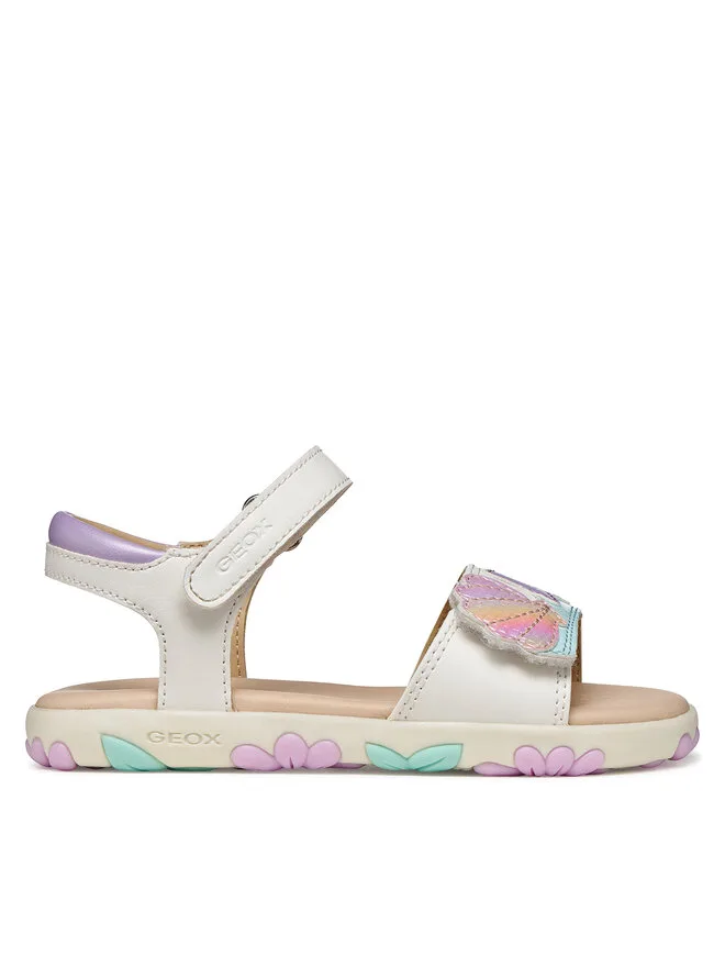 Geox Сандалии J Sandal Haiti Girl J658ZB 05402 C0814 M White