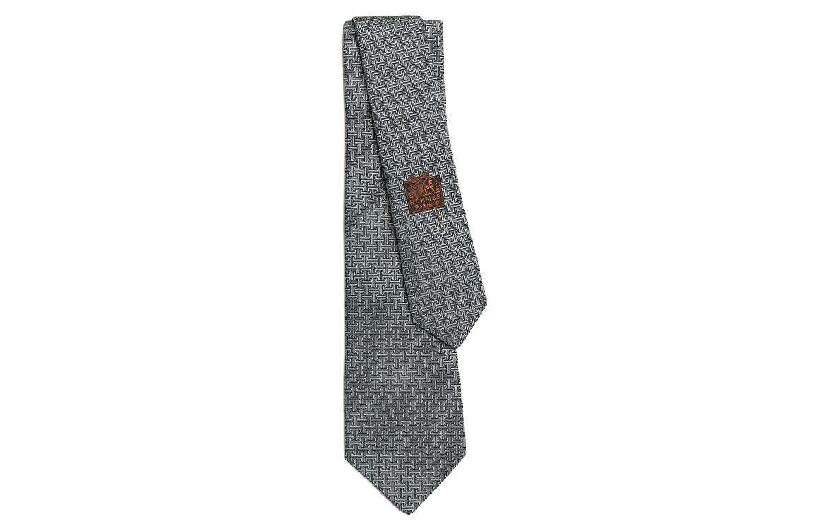 

HERMES Мужской галстук, Gray