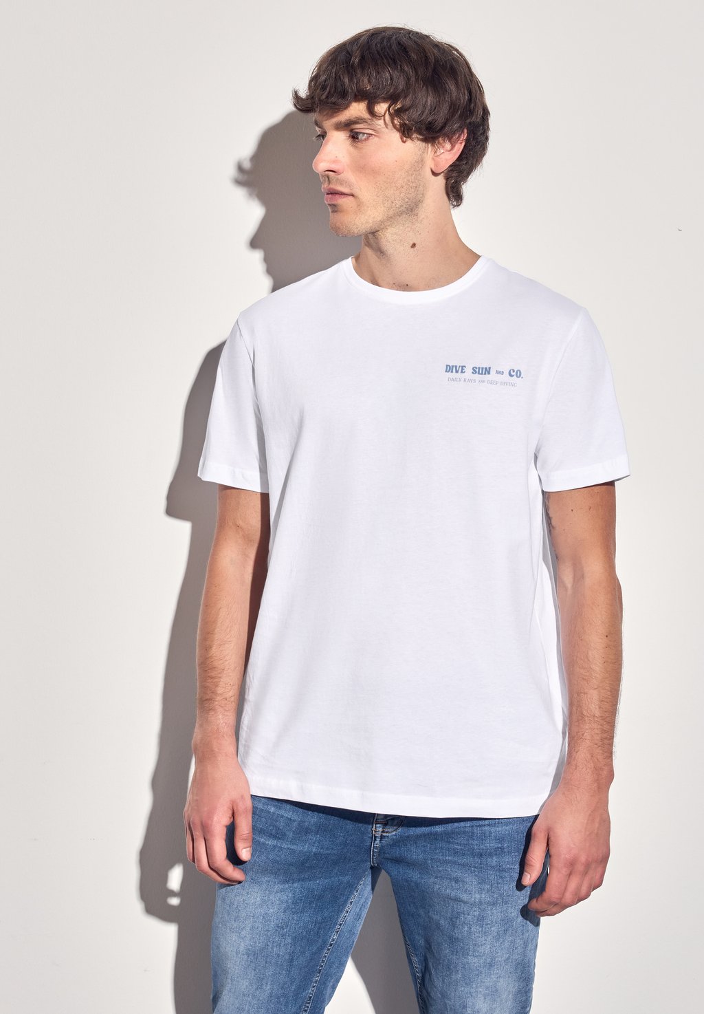 

Футболка с принтом MIT WORDING DETAIL Street One MEN, белый