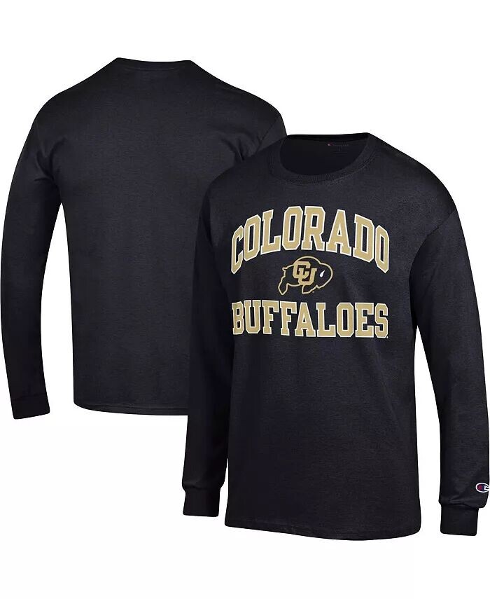 

Мужская черная футболка с длинным рукавом Colorado Buffaloes High Motor Champion