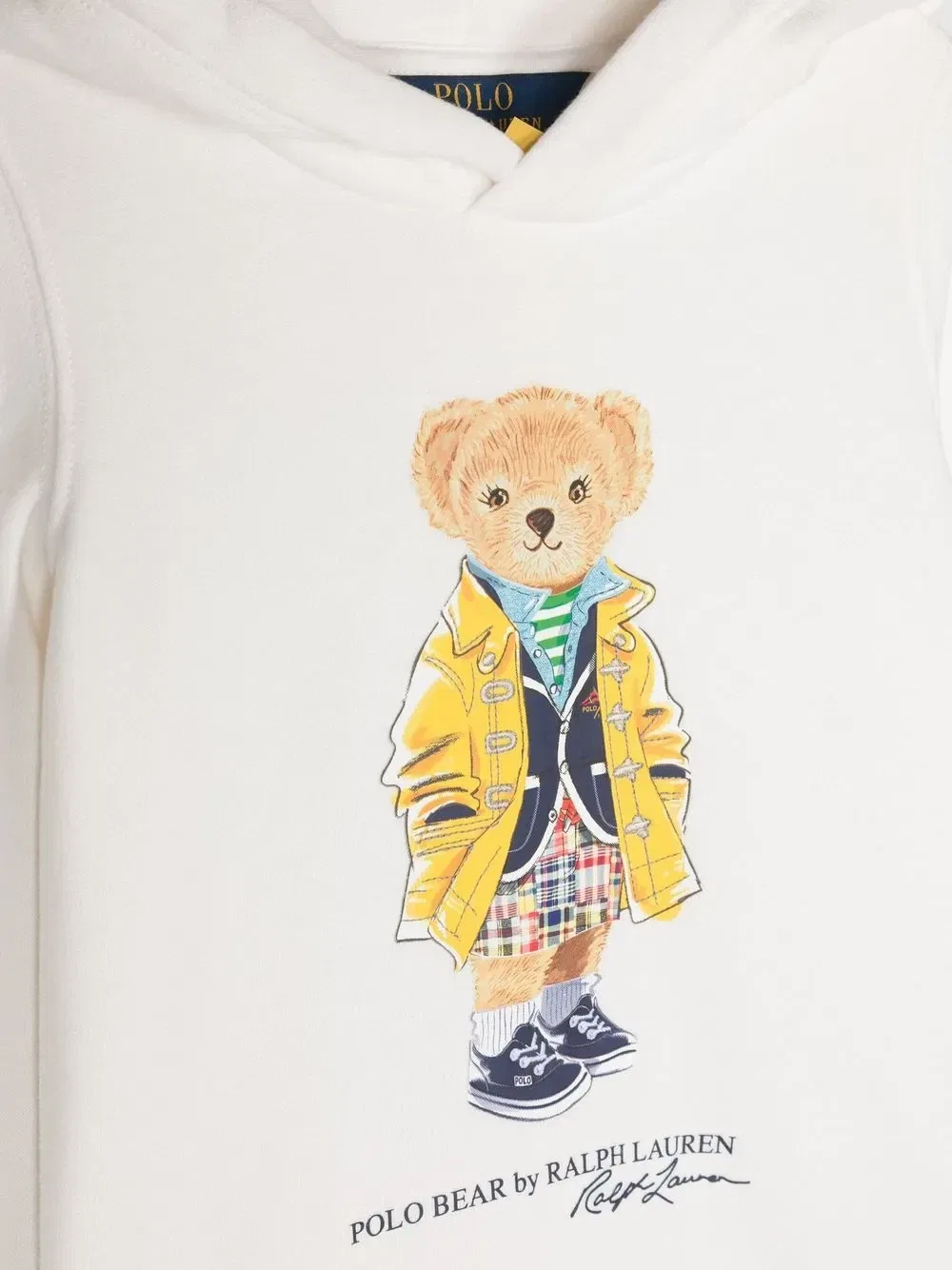 Толстовка с принтом Polo Ralph Lauren Kids, белый — фото 3