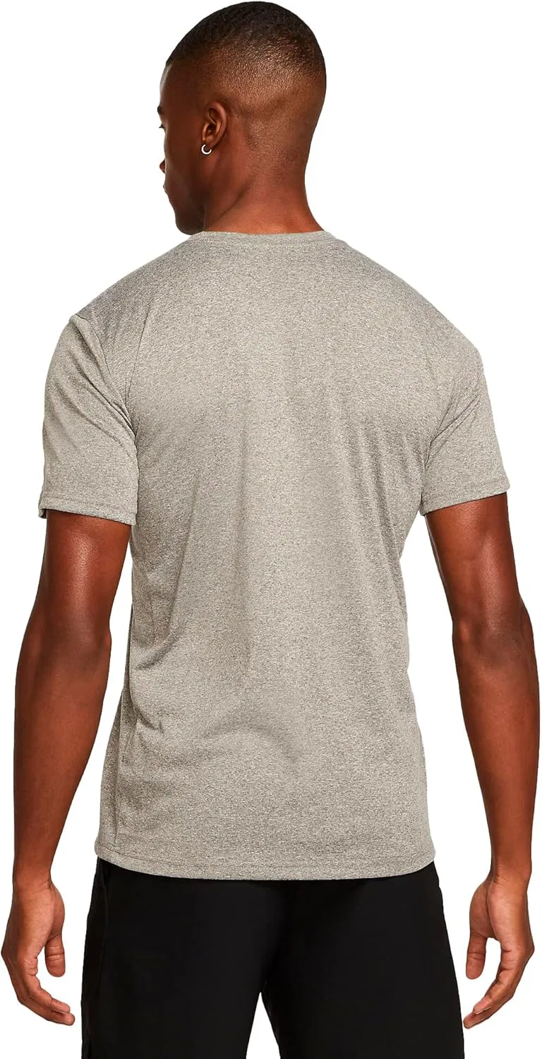Футболка Dri-FIT Nike, цвет Carbon Heather | Black — фото 2