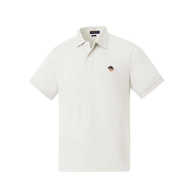 

Рубашка-поло Cooling Sensation Series унисекс Teenie Weenie Men, Cloud Yarn White [Cooling Black Technical Fabric-Moisture Absorption, Breathable, Dry and Fresh, Wrinkle-Resistant]