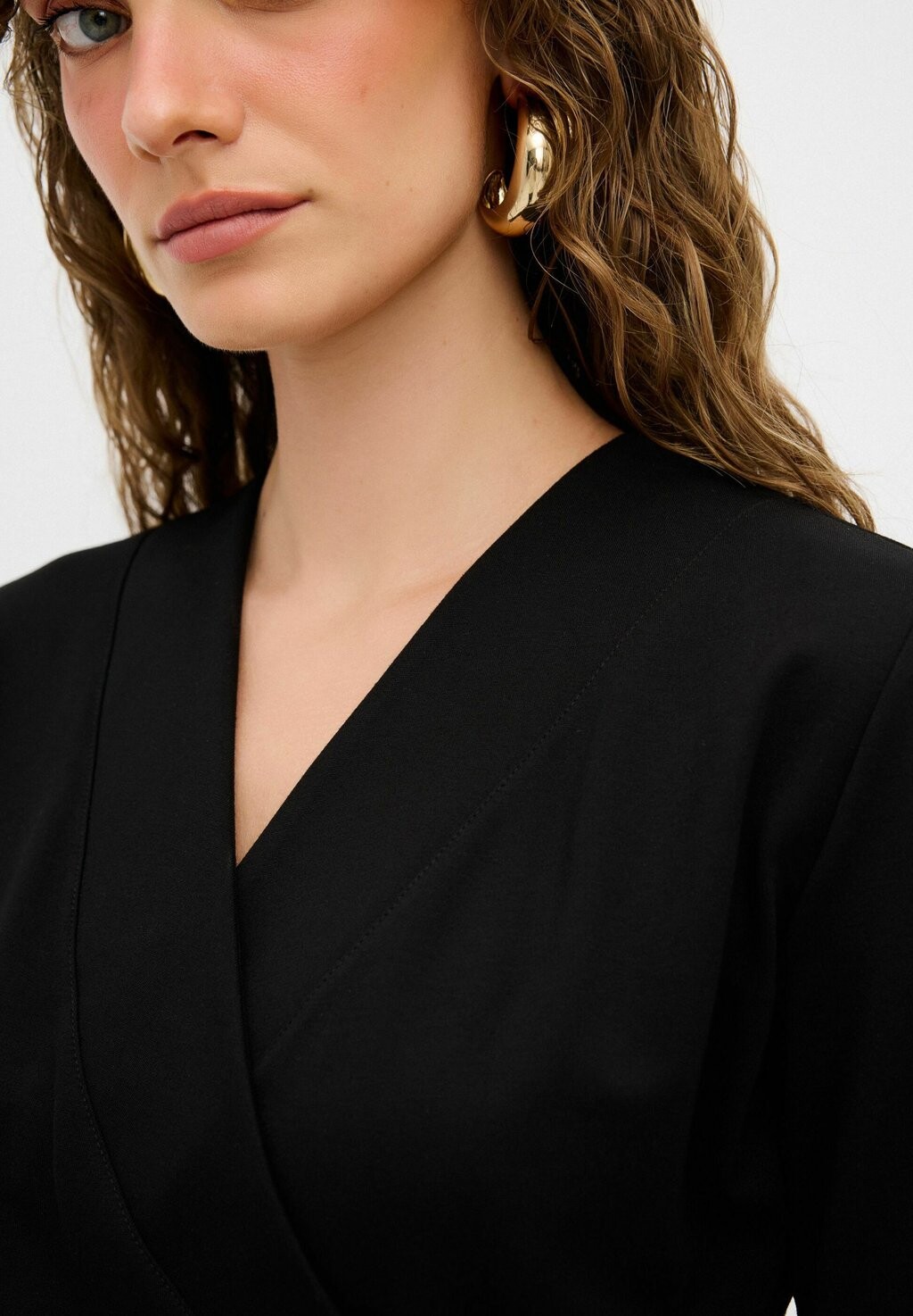 

Платье-футляр DRAPED BUTTON-FRONT adL, черный