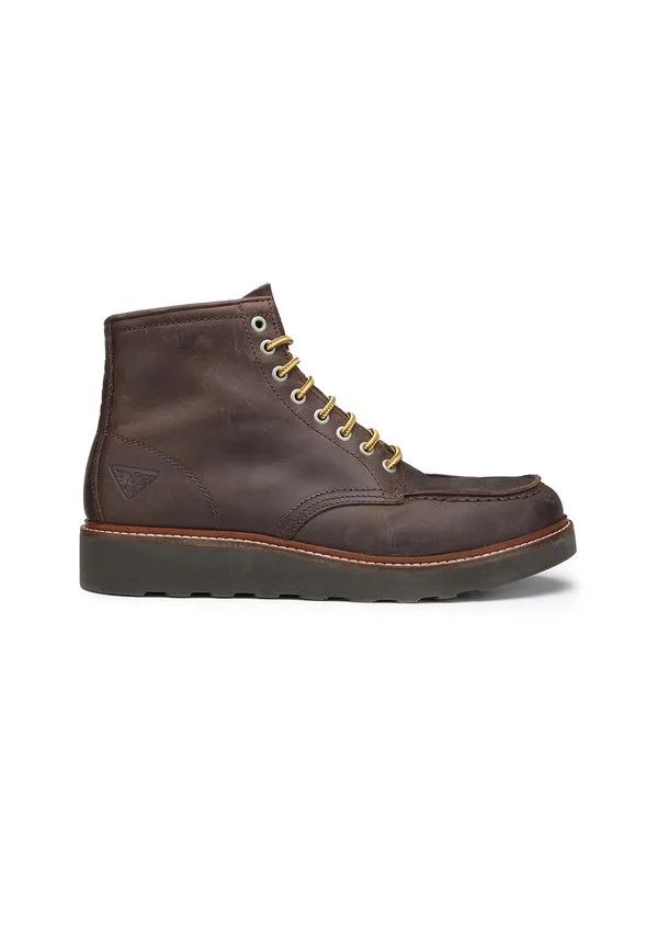 Ботинки oakland средней высоты на шнуровке до щиколотки Docksteps, Light Brown