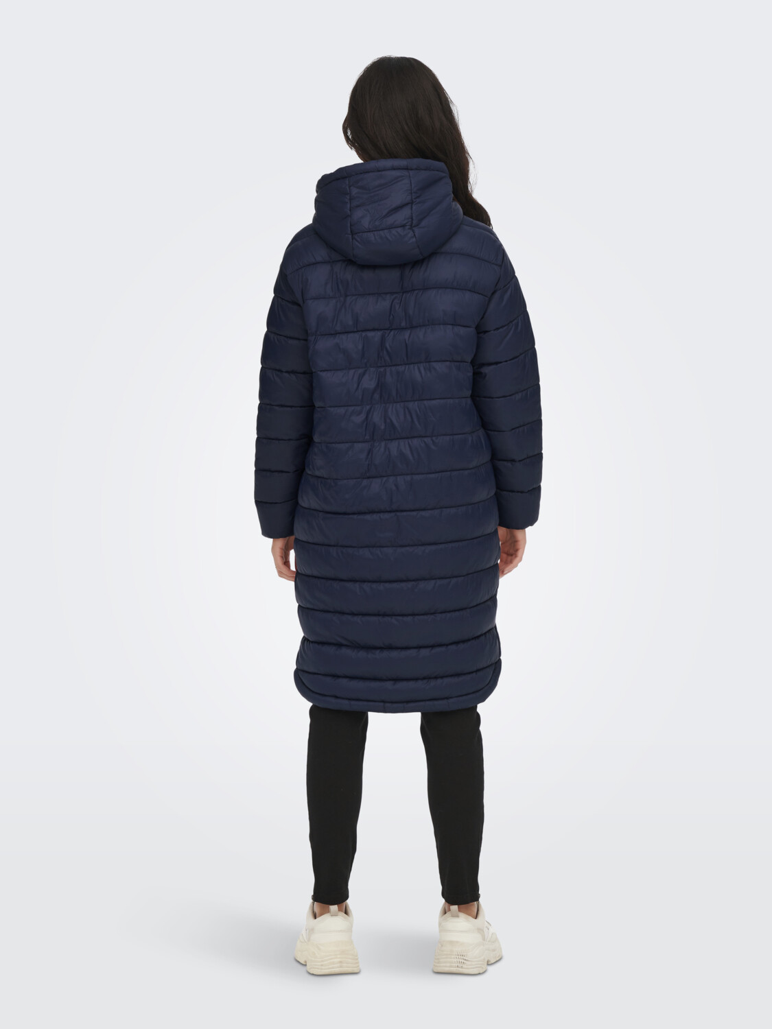 

Парка ONLY Longline Steppjacke Wattierter Übergangsmantel ONLMELODY, темно синий