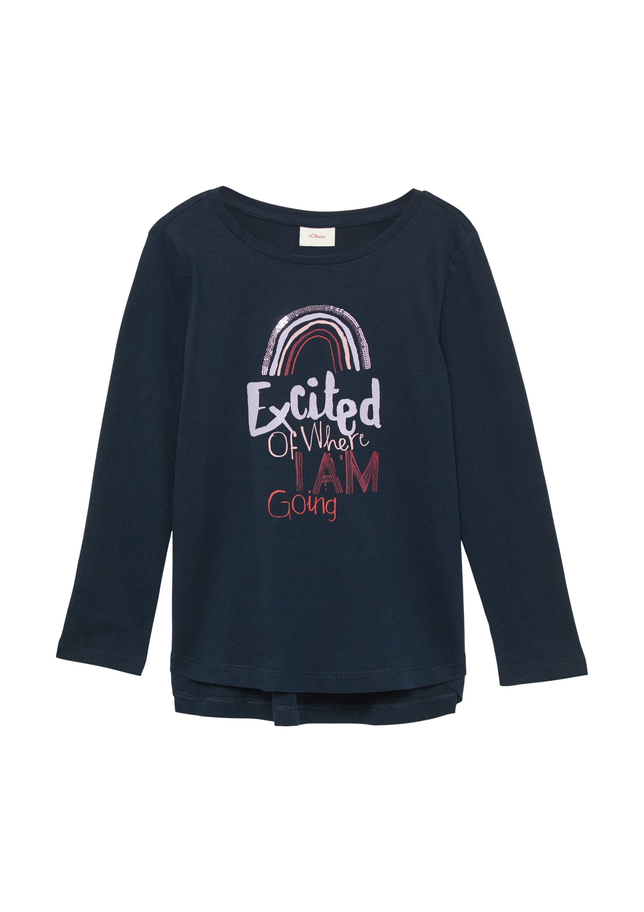 

s.Oliver Лонгслив в цвете Navy