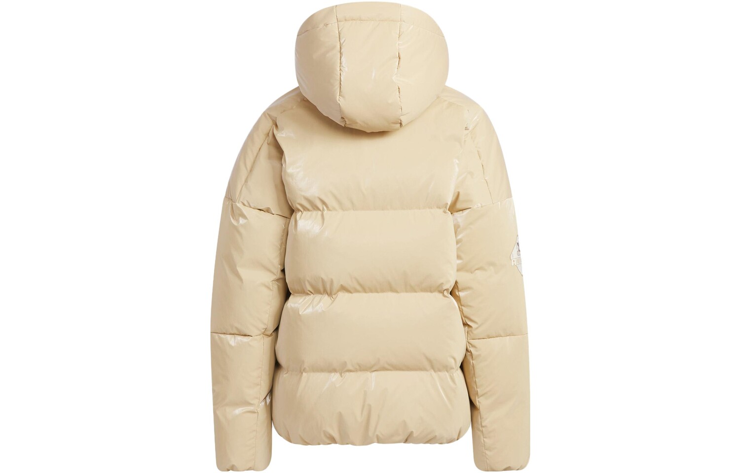 Пуховик Adidas MTLC Kids, золотистый — фото 2