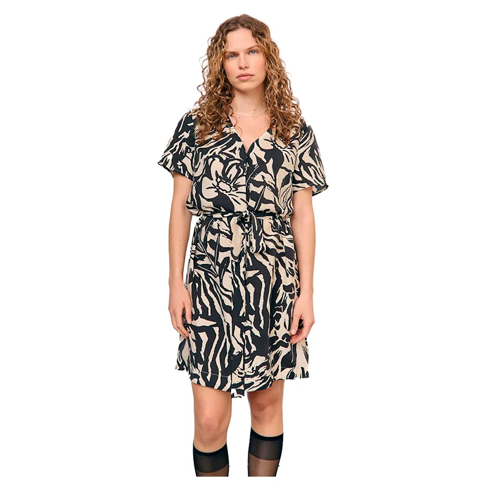 

Платье Object Karina short sleeve short, черный