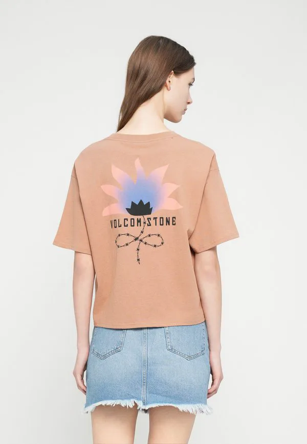 

Футболка с принтом «блаженство» Volcom, Pale Khaki, Хаки, Футболка с принтом «блаженство» Volcom, Pale Khaki