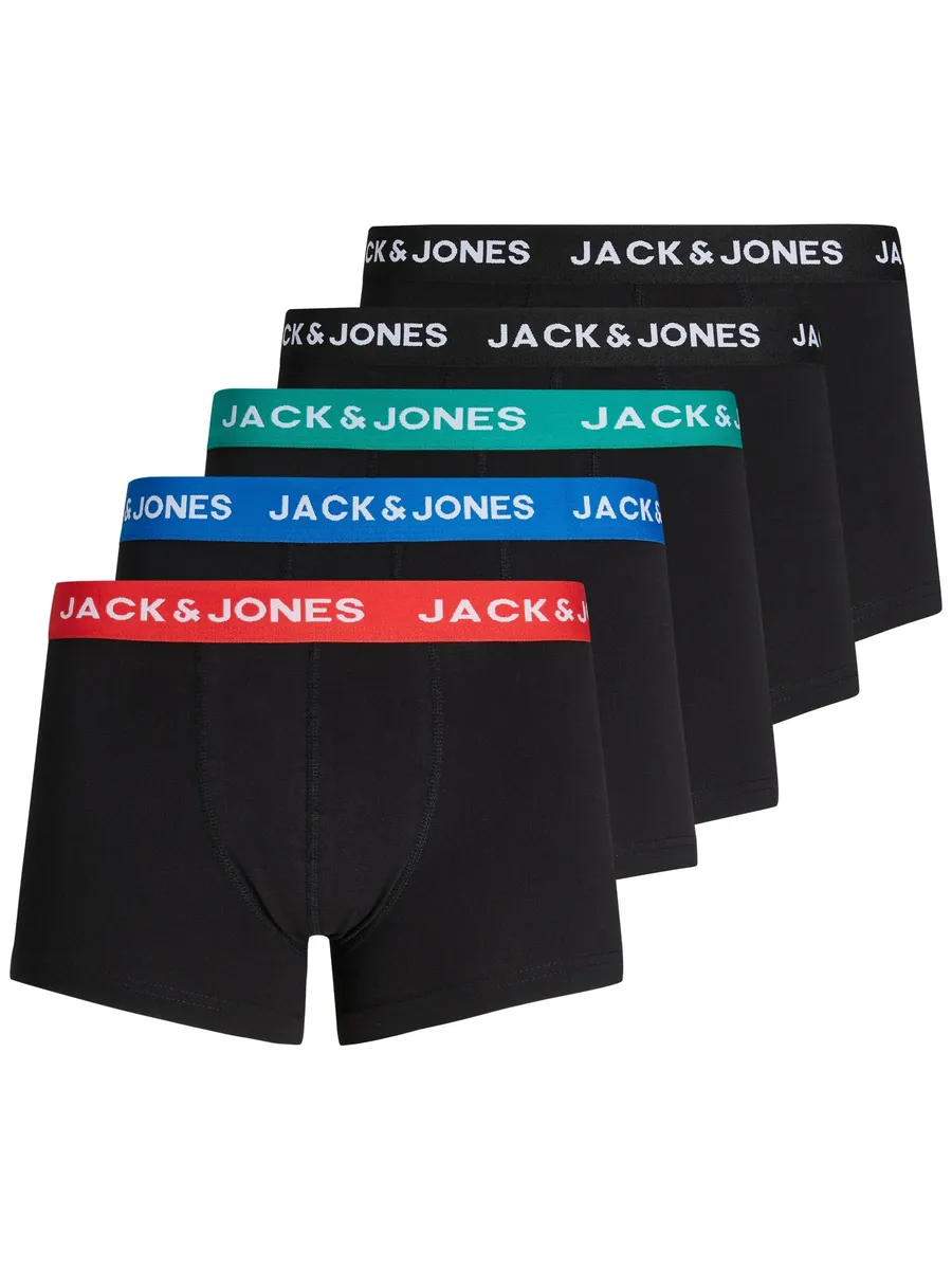 

Сундук Jack & Jones "JACHUEY TRUNKS 5 PACK NOOS" (5 шт. в упаковке, 5 шт. в упаковке), синий