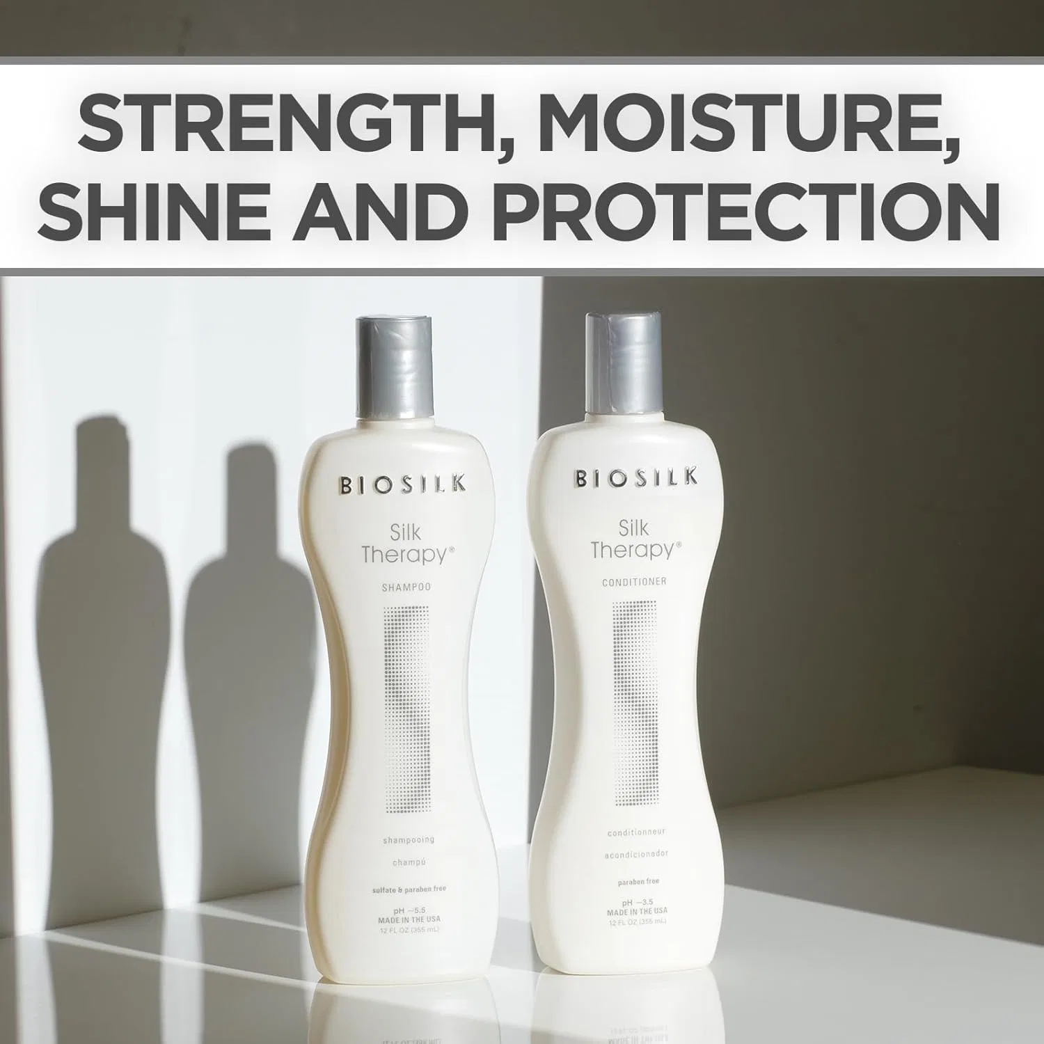 Набор шампуня и кондиционера Biosilk Silk Therapy Duo Set 340 мл Biosilk — фото 2