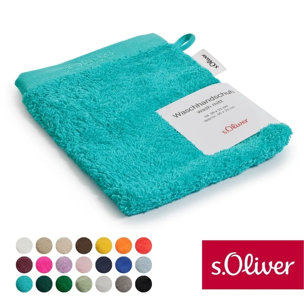 

Мочалка s.Oliver s.Oliver, премиум качество, 600 г/м², также доступна в наборе большой выбор цветов, также в виде полотенца для душа, полотенца для рук, гостевого полотенца S.Oliver, бирюзовый