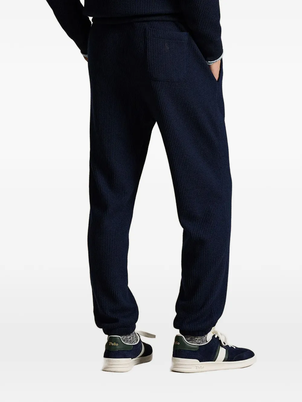 Спортивные брюки на завязках Polo Ralph Lauren, синий — фото 3