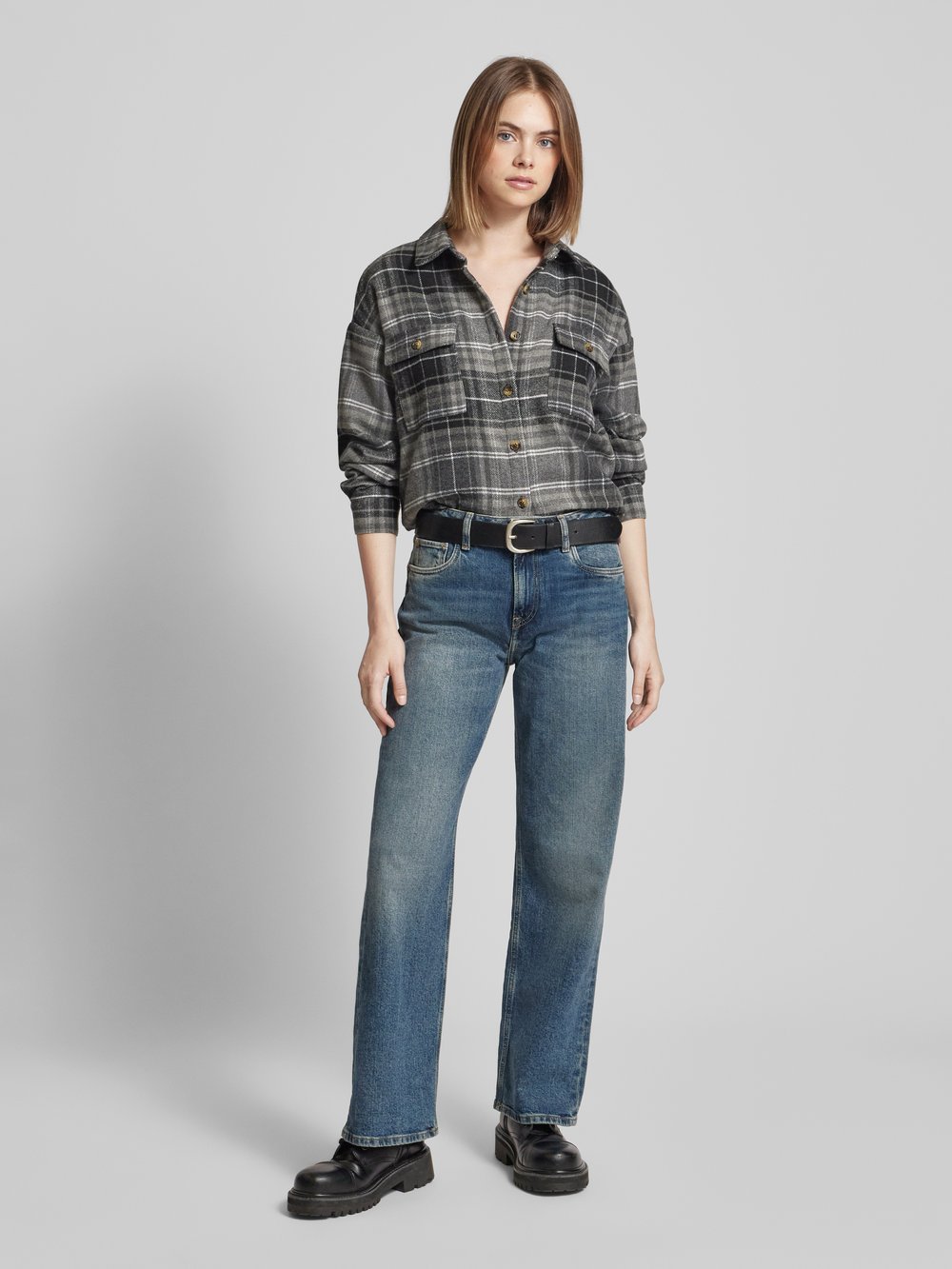 

Джинсы с 5-карманным дизайном Pepe Jeans, синий