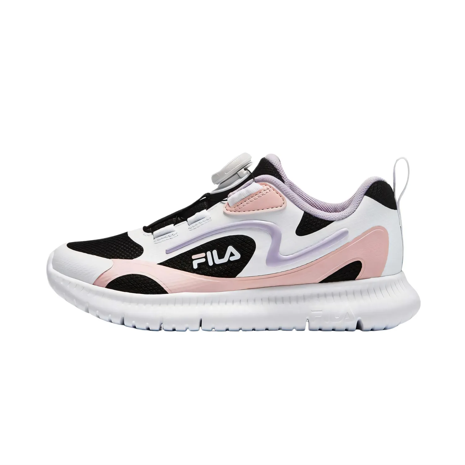 Скользостойкая амортизирующая дышащая износостойкая обувь FILA KIDS, розовый