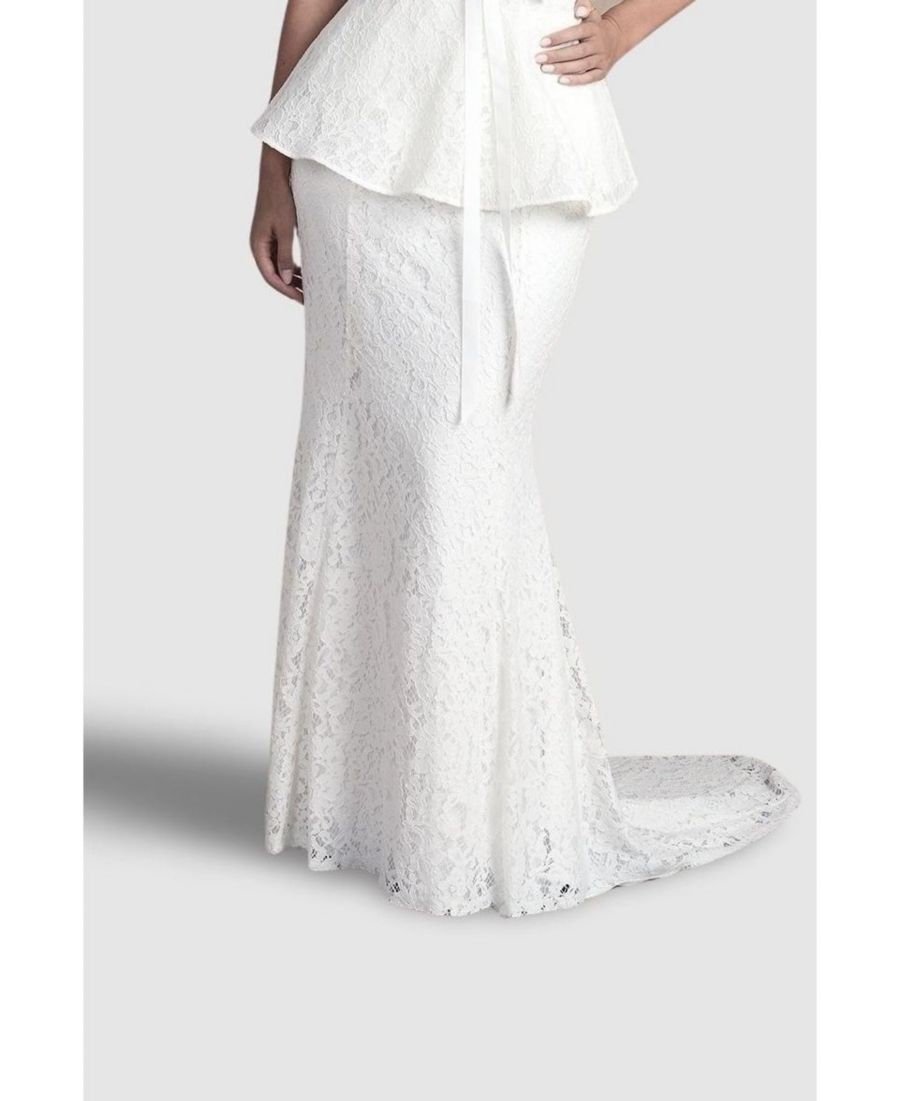 

Женская кружевная свадебная макси-юбка Coast, Ivory