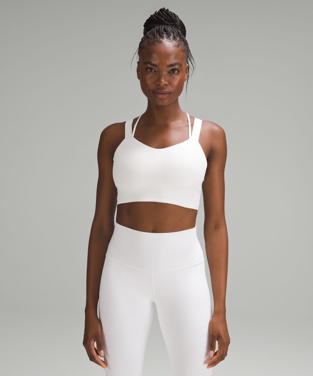 

Спортивный бюсгальтер Lululemon, белый