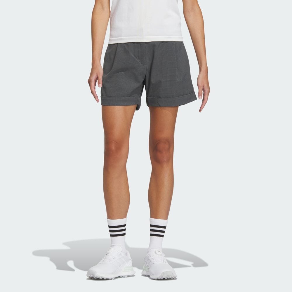 

Шорты Adidas ULT365 Mini Check Stretch Shorts, цвет Grey Six/Black