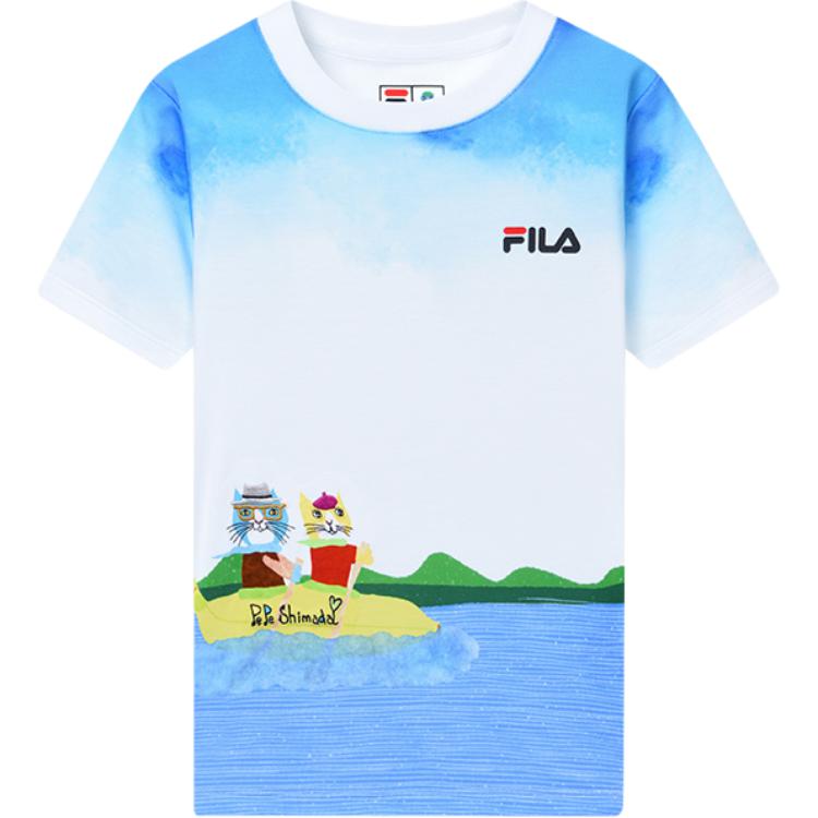 

Детская футболка для дошкольников FILA KIDS, All Over Print