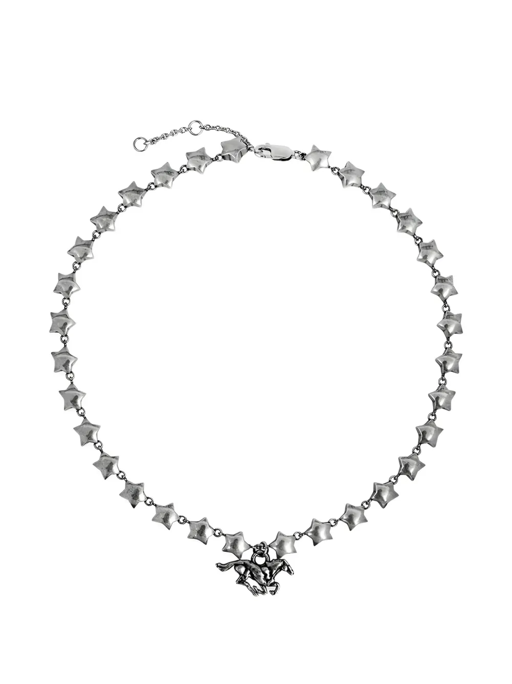 

Ожерелье Star Horse из драгоценных металлов Twojeys, серебряный