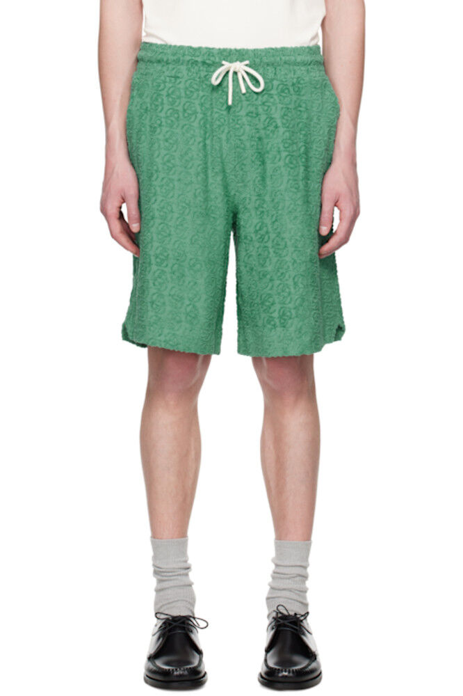 

Зеленые шорты Le Short Monogramme Drôle De Monsieur