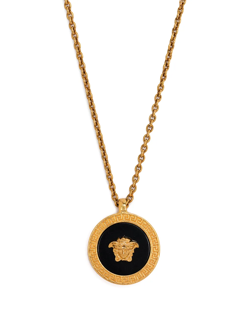 

Колье с кулоном Medusa VERSACE, золотой