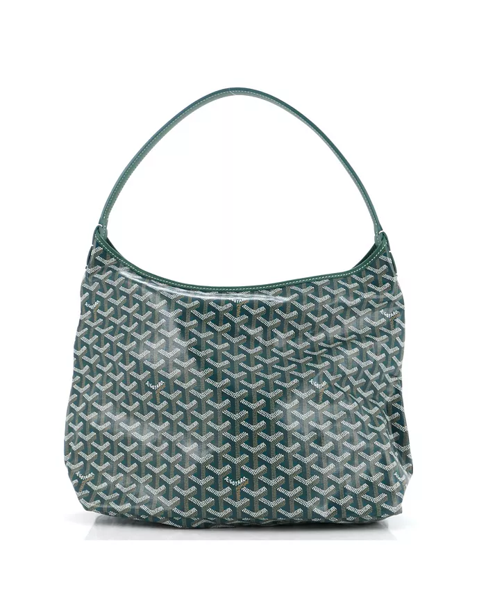 

Богемная сумка-хобо Coated Canvas Pre-Owned Goyard, зеленый