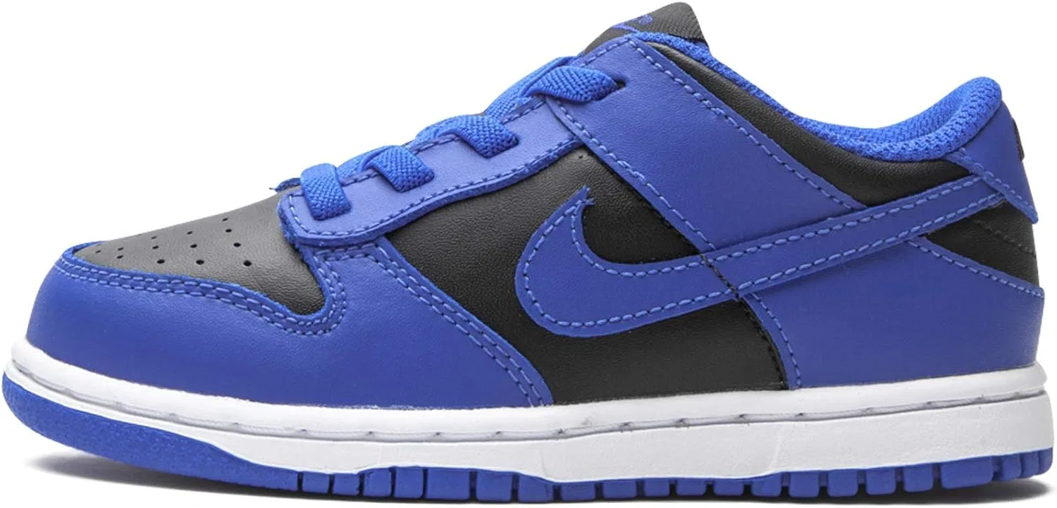 Кроссовки Nike Dunk Low, цвет Black/Hyper Cobalt/White