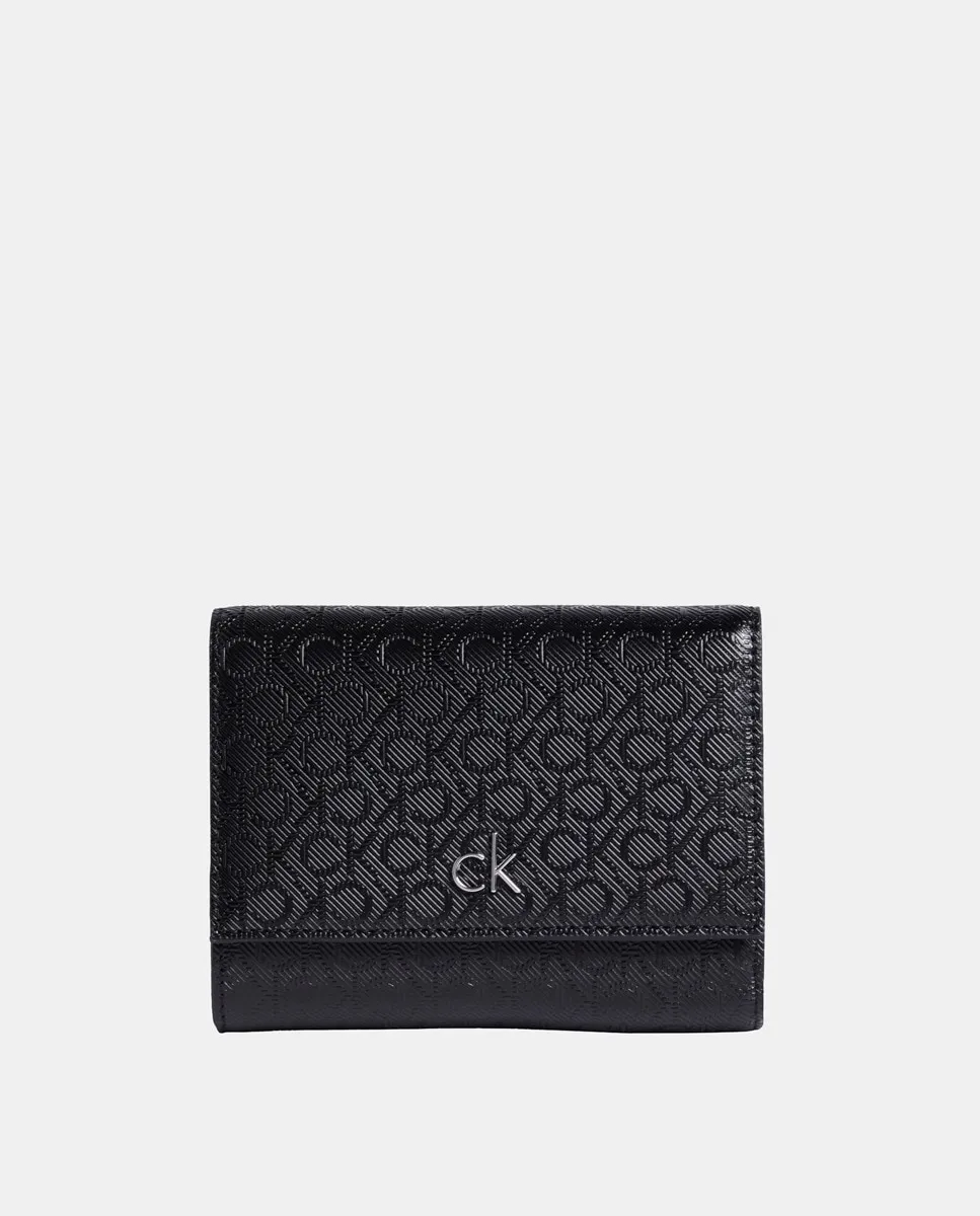 

Сумка складная с монограммой Calvin Klein, черный