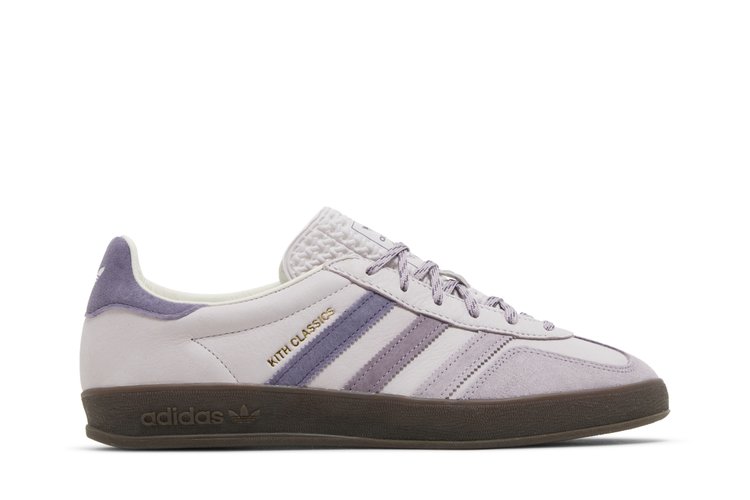 

Кроссовки Adidas Kith x Gazelle Indoor, фиолетовый, Серый;фиолетовый, Кроссовки Adidas Kith x Gazelle Indoor, фиолетовый