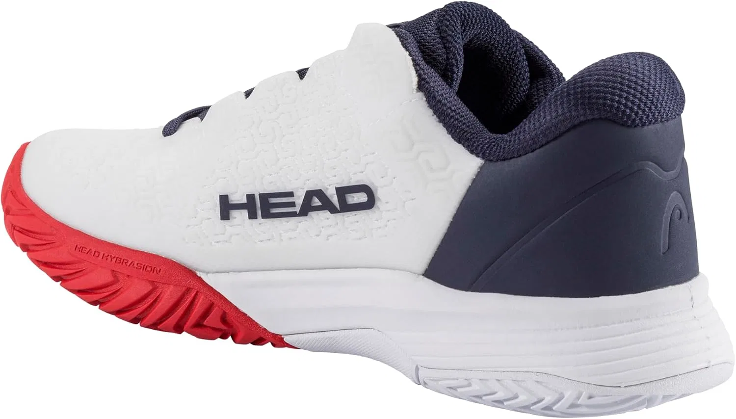 Кроссовки теннисные HEAD Revolt Pro 5.0 Junior, White/Navy — фото 3