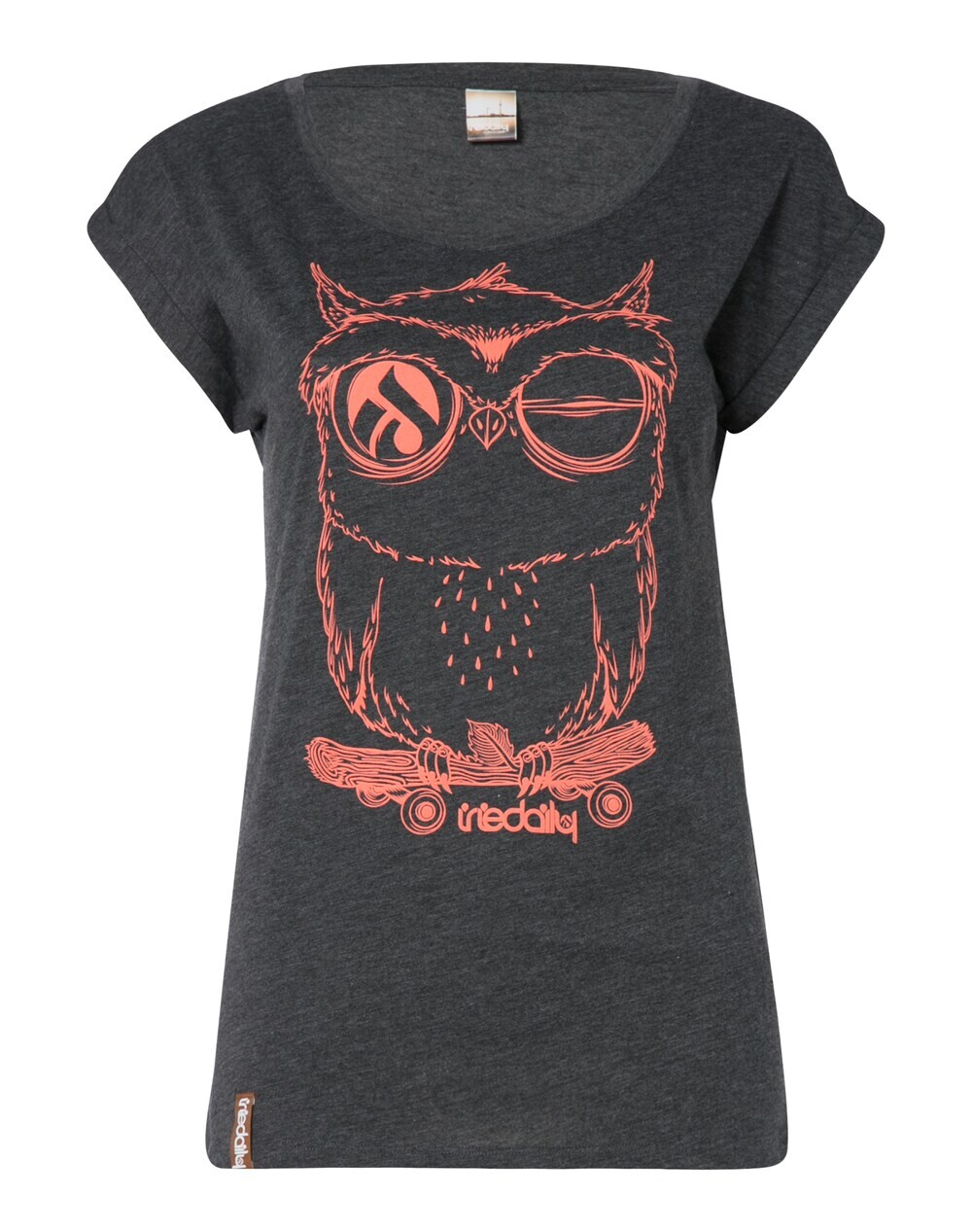 

Рубашка Iriedaily Skateowl 2, антрацит