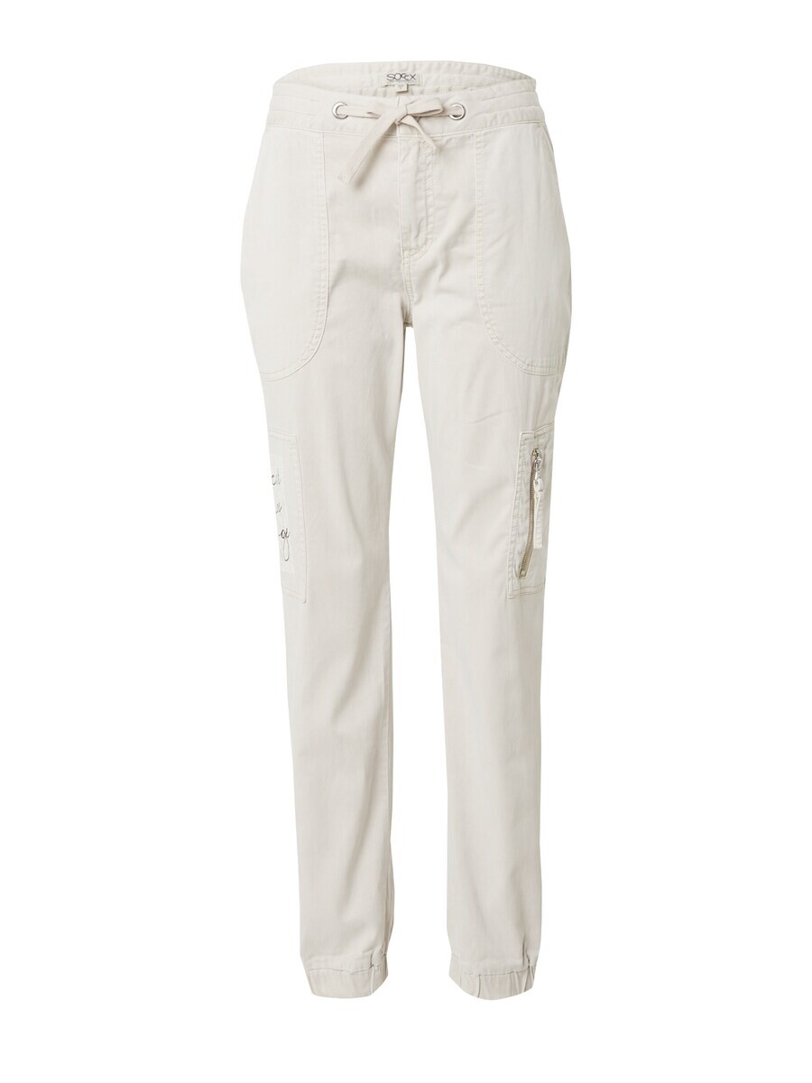 

Брюки-карго Soccx Tapered Cargo Pants, светло-бежевый