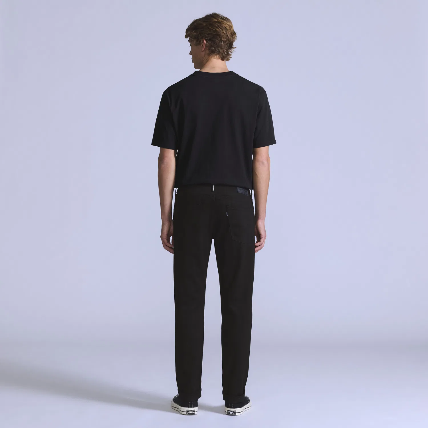 Мужские джинсы 502 зауженного кроя Levi's, Black — фото 4