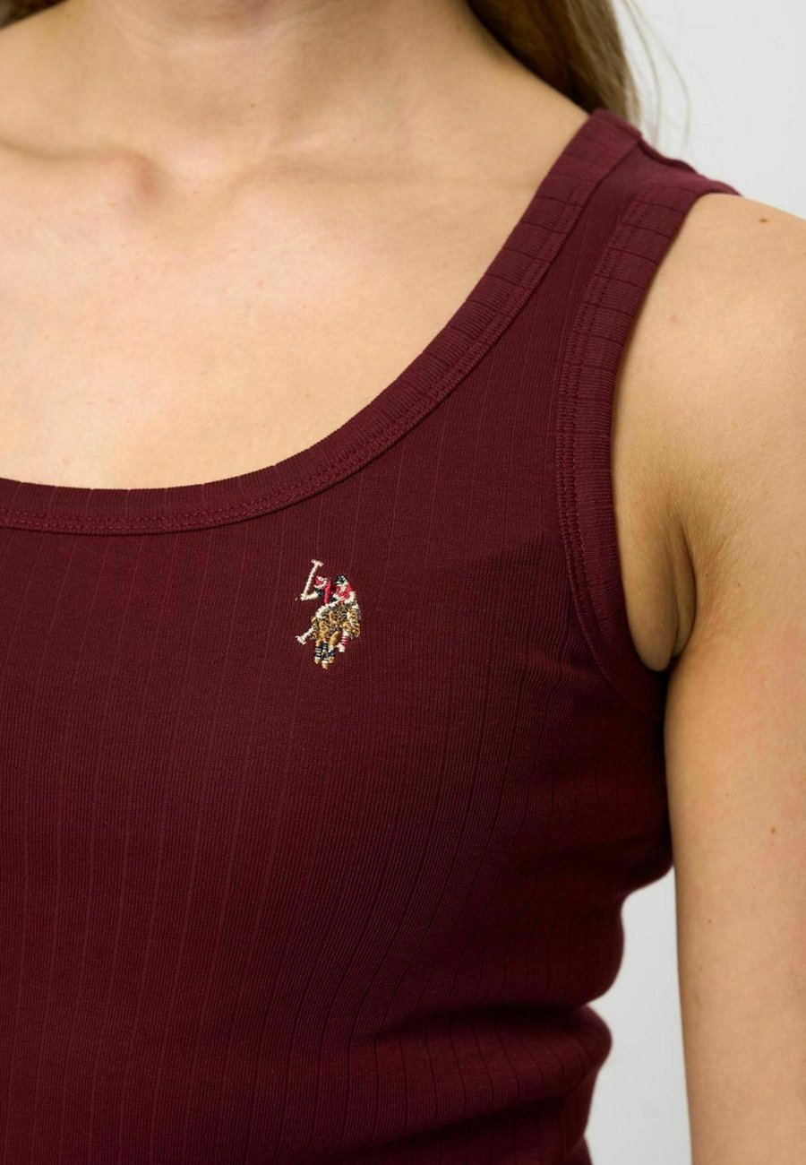 Топ U.S. Polo Assn. CASANDRA, Tawny Port/Bordeaux — фото 4