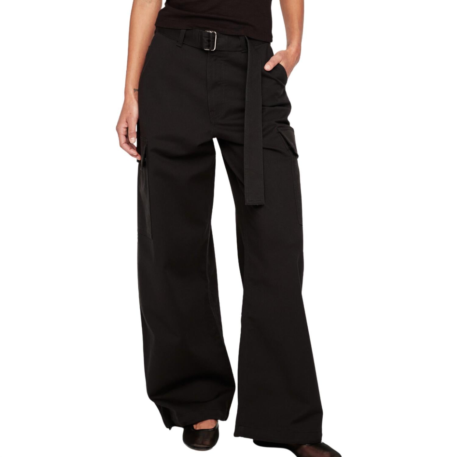 

Джинсы Zoie Wide Leg High Rise Relaxed в цвете Black Onyx DL1961 - Women's