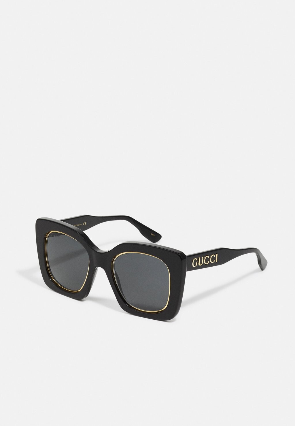 

Солнцезащитные очки Gucci, черный/черный/серый