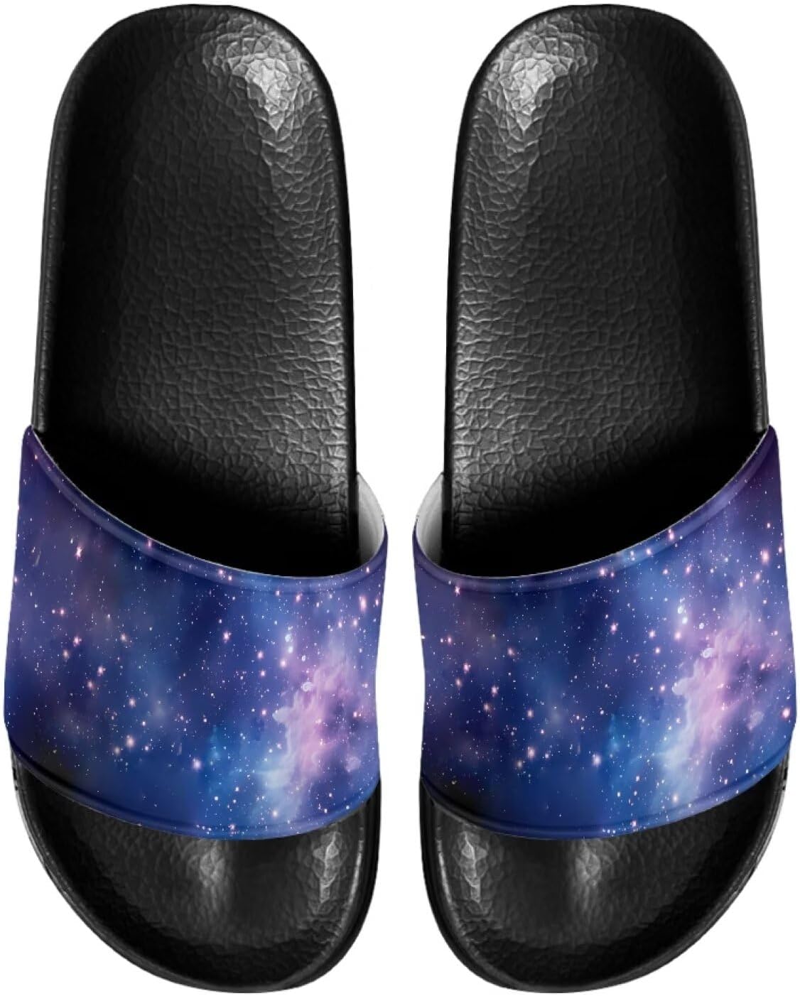 

Мужские шлепанцы Pillow House с ультра-амортизацией, нескользящие комфортные тапочки для душа, слипоны черные для спа, ванной, бассейна и спортзала Psesaysky