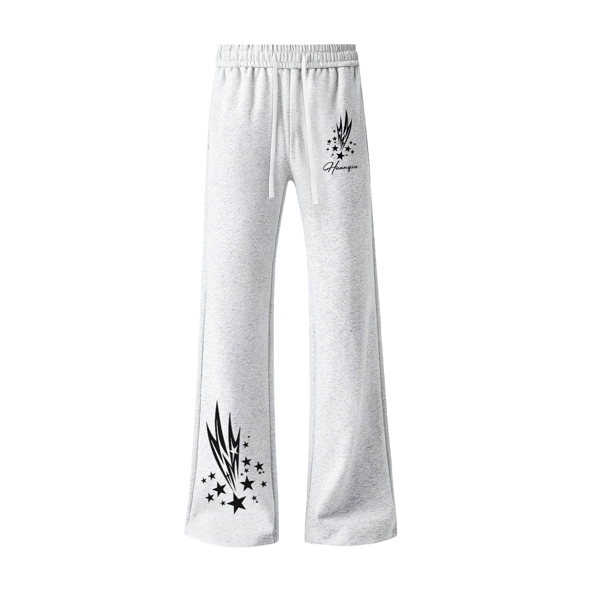 

Повседневные брюки Unisex Moderate Scimitar HUANQIU, белый heather серый