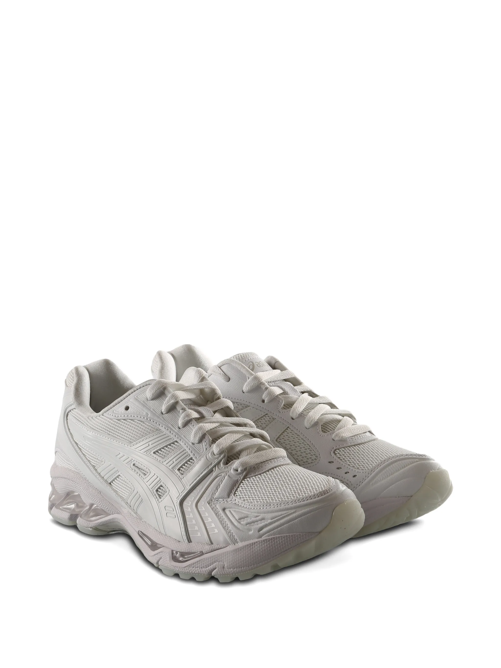 Кожаные кроссовки с логотипом Asics, белый — фото 2