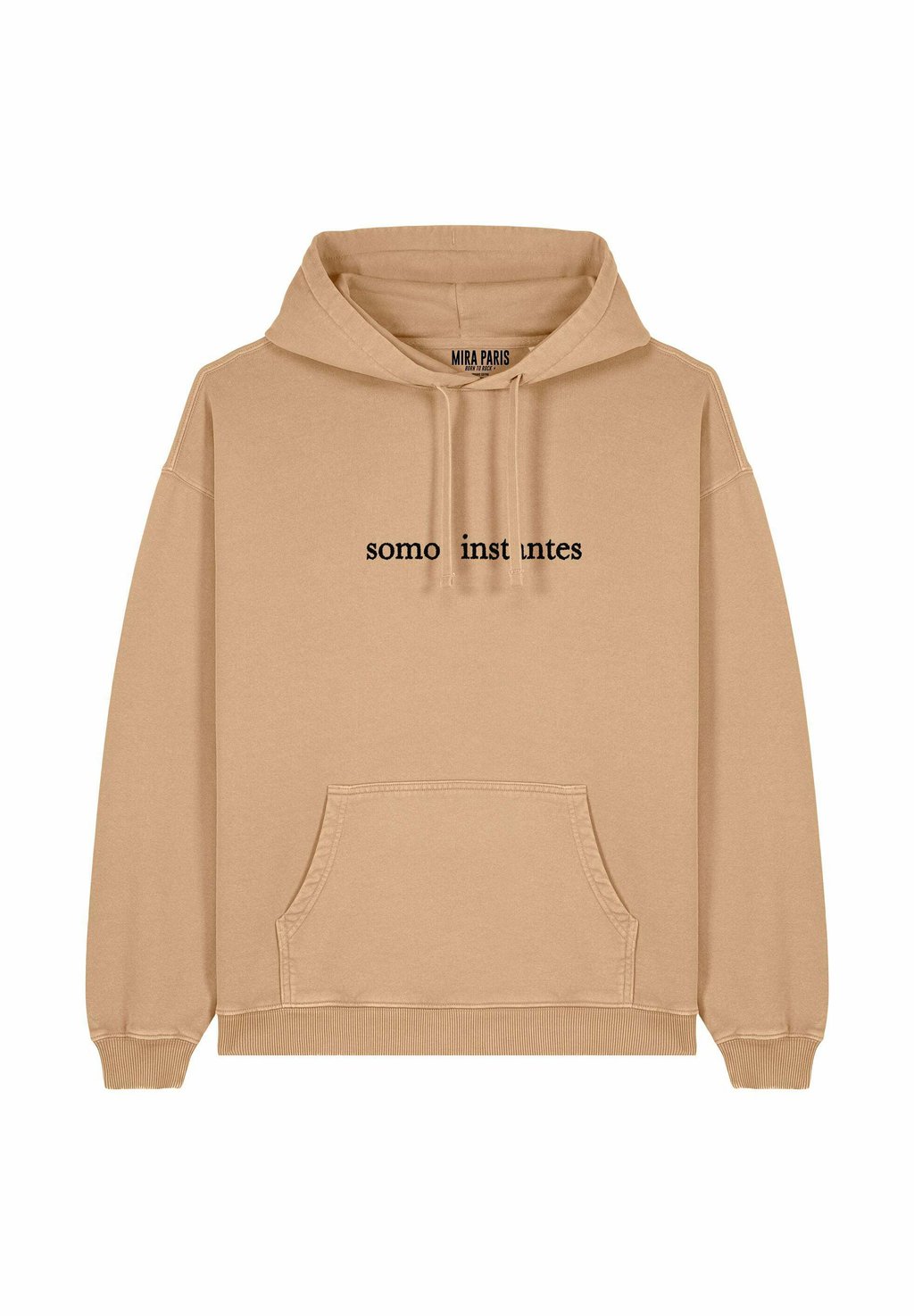 

Толстовка SOMOS INSTANTES EMBROIDERY UNISEX VINTAGE - Hoodie Mira Paris, бежевый