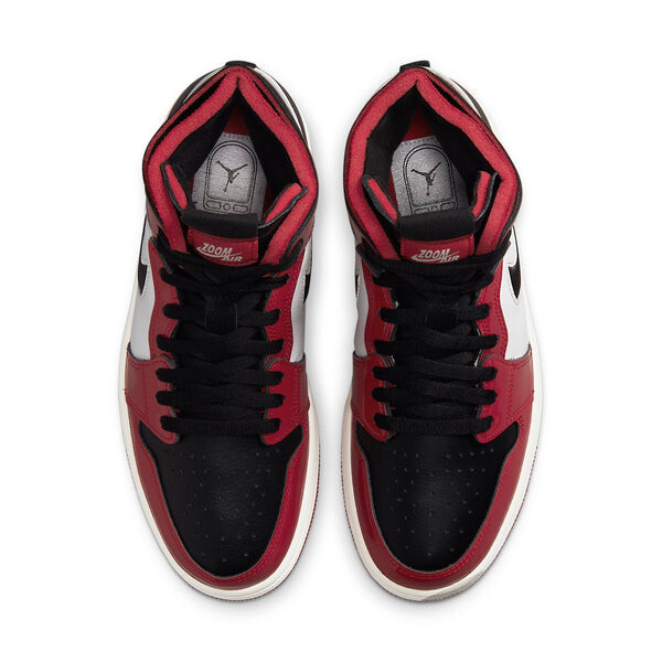 Кроссовки 1 высокие zoom комфорт Air Jordan, черный — фото 4