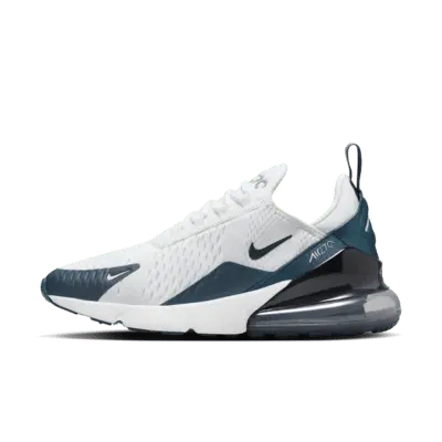 

Кроссовки Nike Air Max 270, цвет White/Ashen Slate/Armory Navy