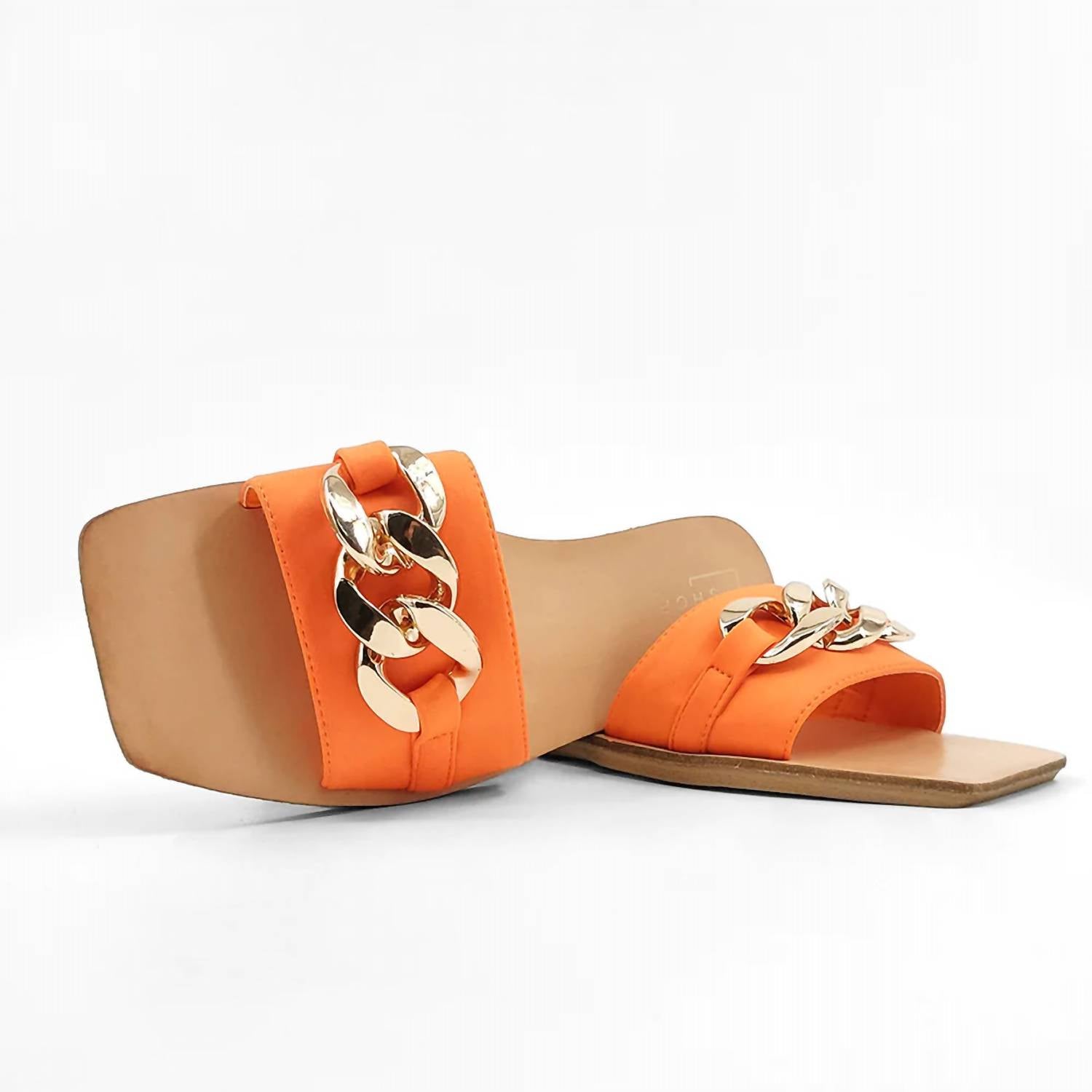 Балетки женские SHU SHOP, оранжевый