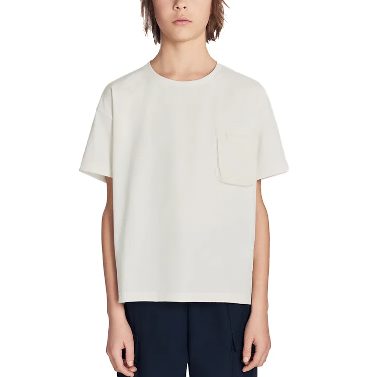 Футболка белая DESCENTE