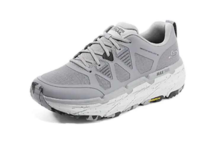 Кроссовки мужские с низким верхом светло-серые Skechers — фото 3