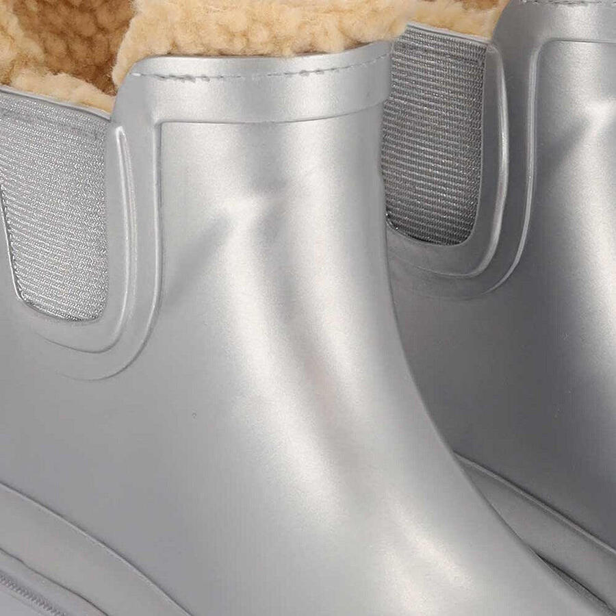 XQ FOOTWEAR Резиновые сапоги Челси для детей — унисекс — подкладка из искусственного меха — 100% резина — фото 3