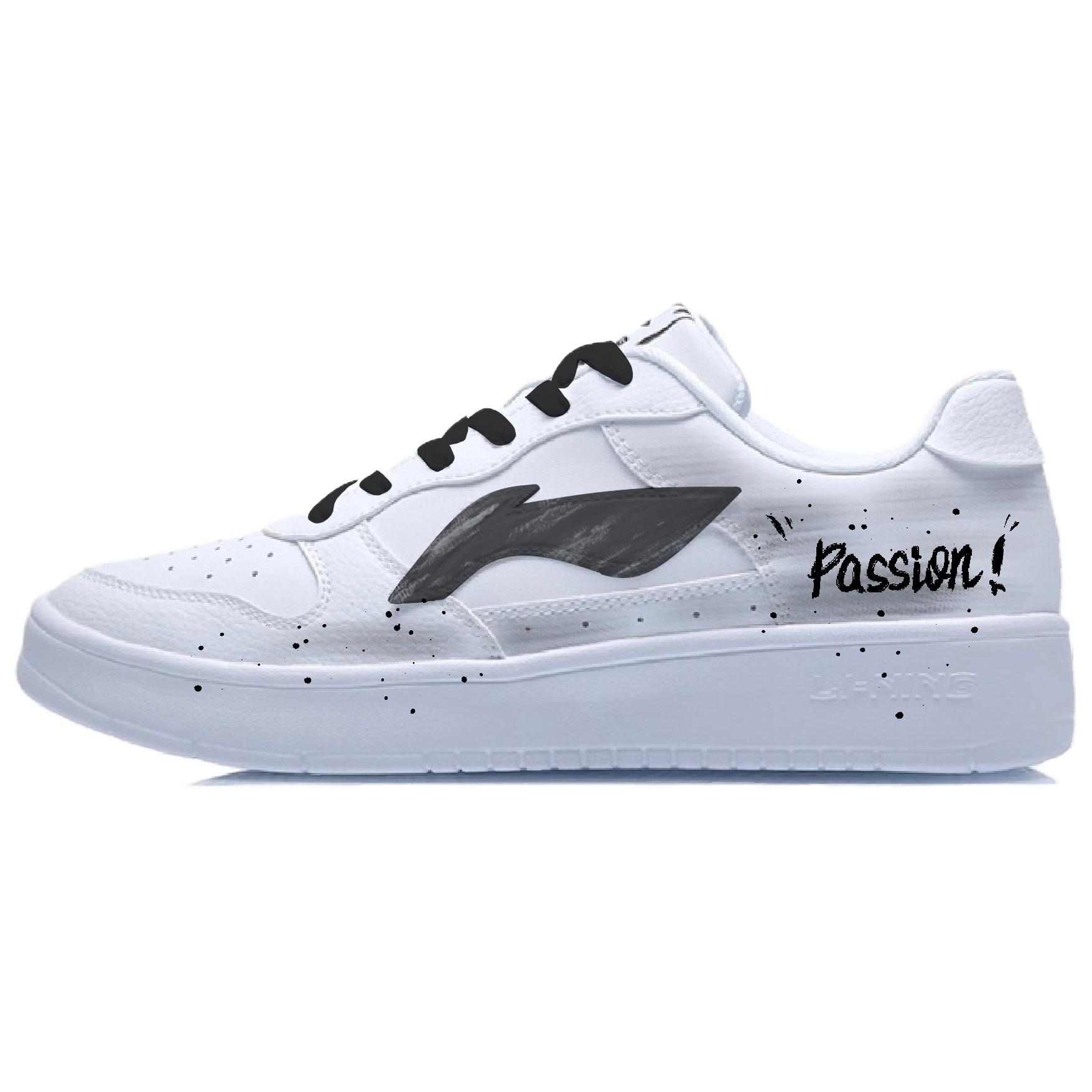 

Li-Ning Floating Boat Ink White Rhythm синтетическая кожа амортизация увеличение роста износостойкий легкий