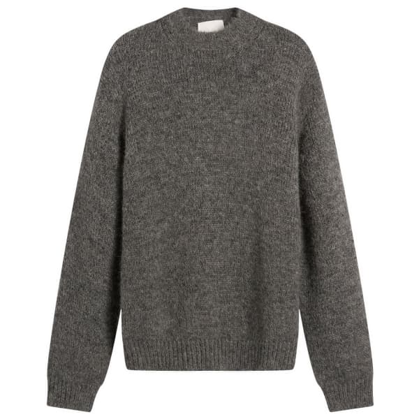 

Вязаный свитер из альпаки Jil Sander, цвет fog